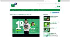 Desktop Screenshot of fbtv.com.br